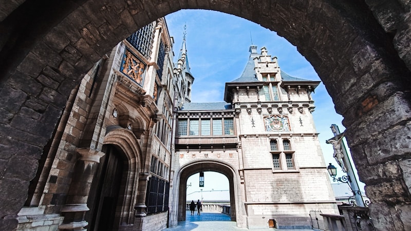 Het Steen Fortress is one of the most popular attractions in Antwerp