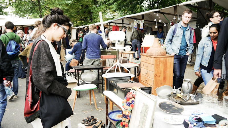 Maybachufer Flea Market es una atracción popular en Neukölln