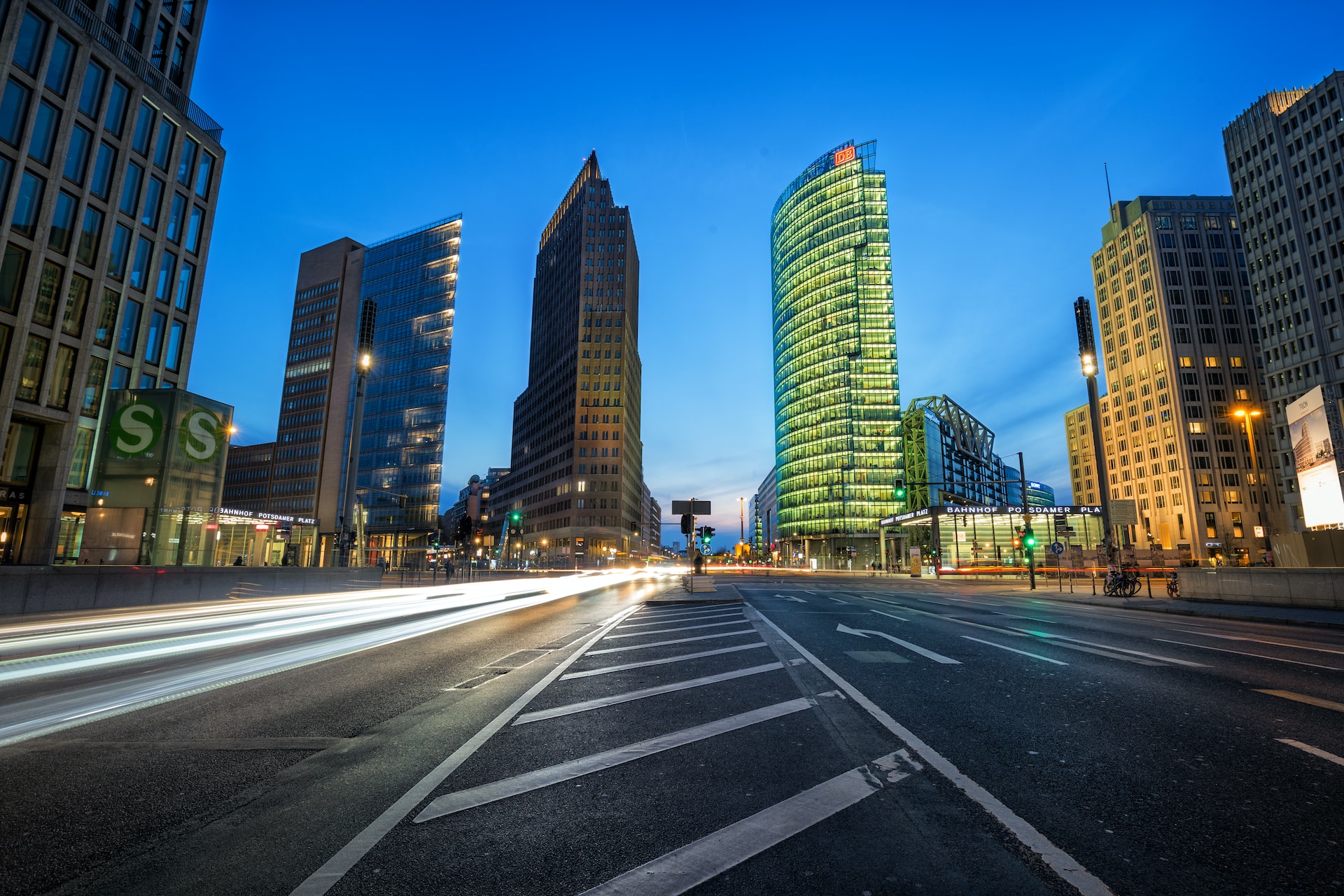 Once on the border between East and West Berlin, Potsdamer Platz has become the city's most important business hub