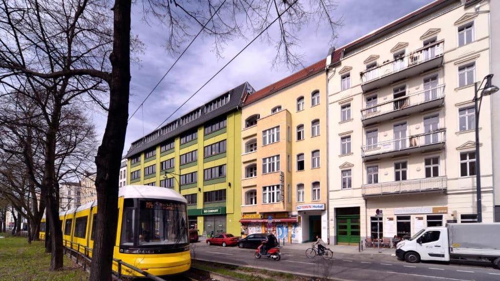 Prenzlauer Berg is well-connected by S-Bahn and tram services