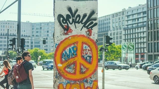 Sezioni del Muro di Berlino in Potsdamer Platz