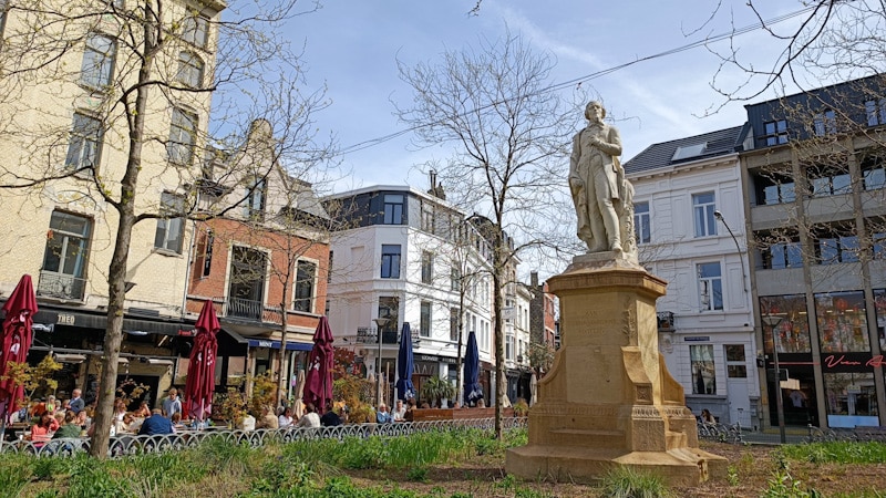 Sint Andries es una zona exclusiva repleta de boutiques y restaurantes