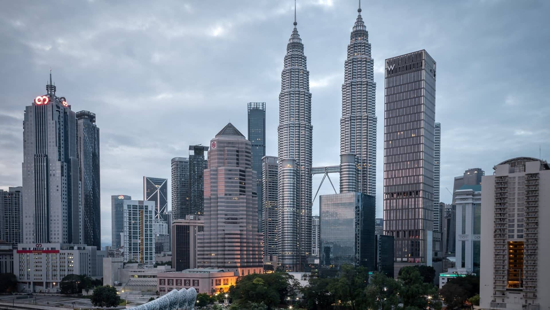 Compost pels barris més cèntrics de la ciutat, Kuala Lumpur City Centre és la millor zona per a turistes a la capital malàisia