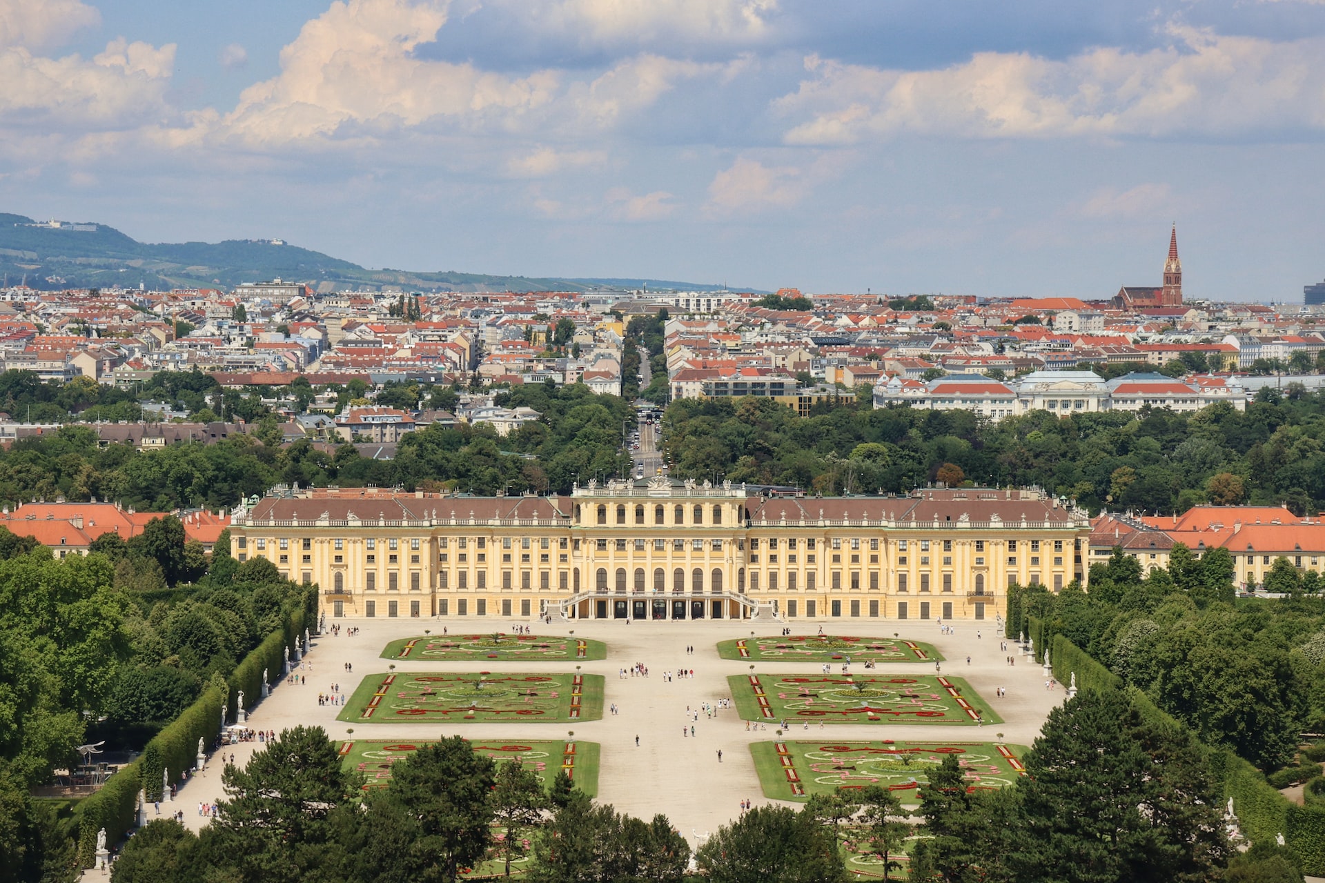 Schönbrunn Palace is probably Vienna's most famous landmark