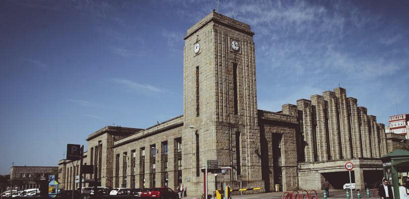 A Coruña Neo-Romanesque Railway Station