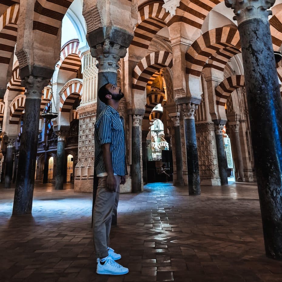 Admiring Córdoba's Mosque-Cathedral during my latest trip to the city