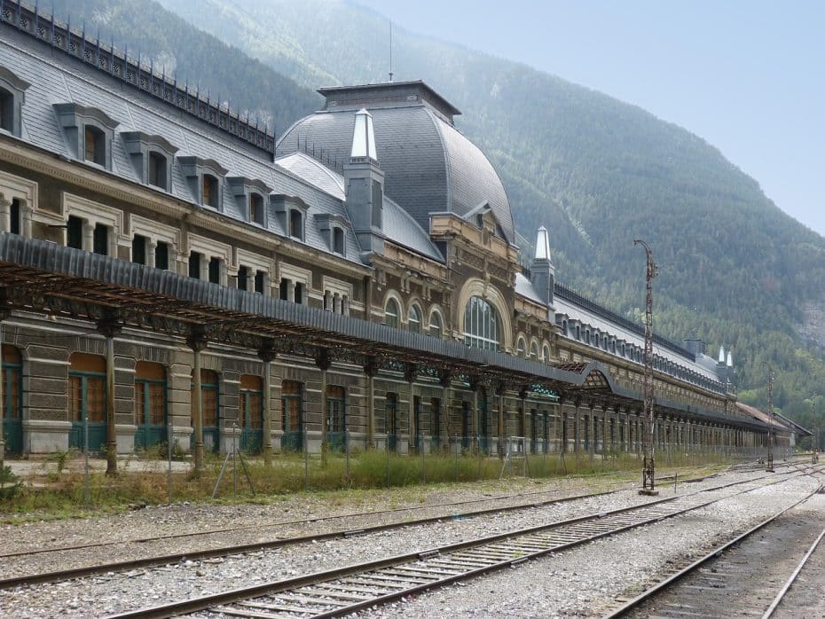 Canfranc International is one of the most beautiful stations in Spain