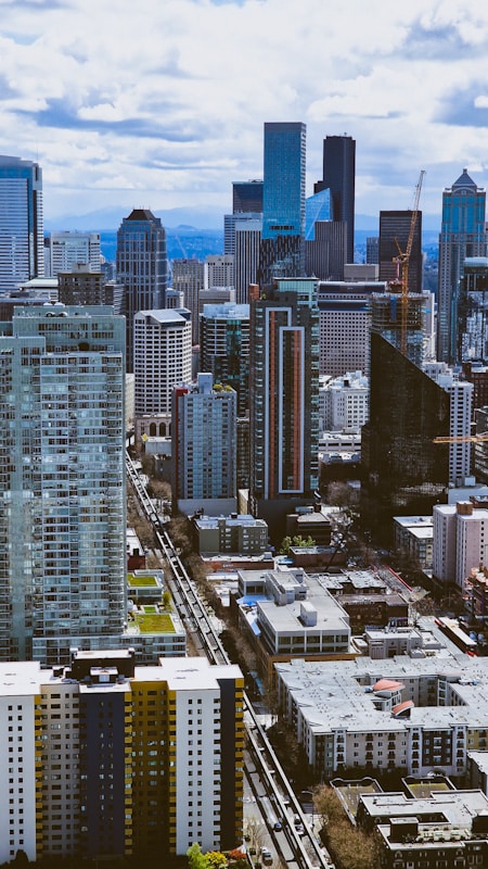 Downtown Seattle from the Space Needle