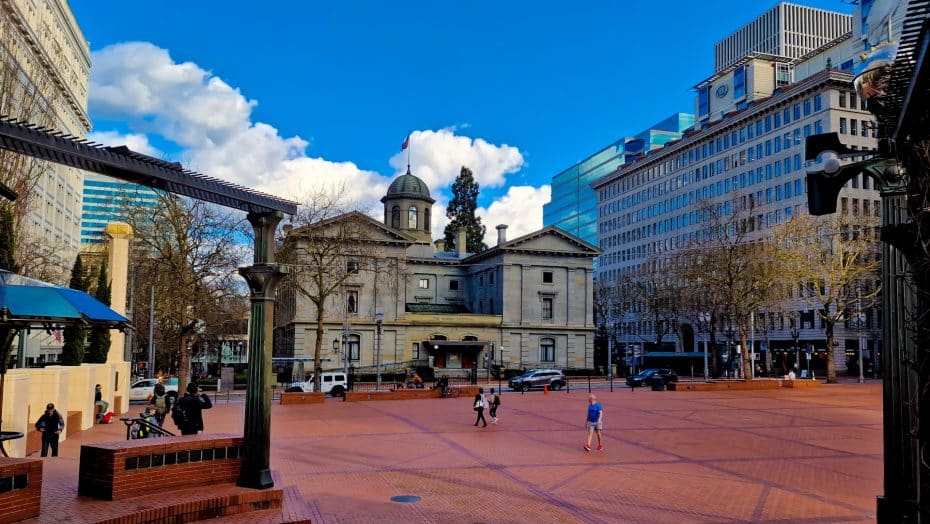 Pioneer Courthouse Square - Atracciones en Portland, Oregón