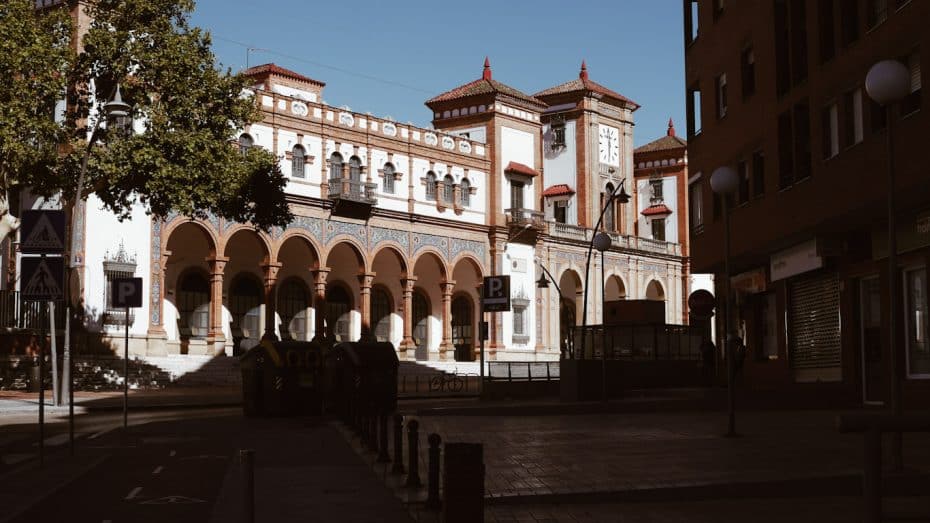 Jerez de la Frontera és una preciosa estació de tren del sud d'Espanya