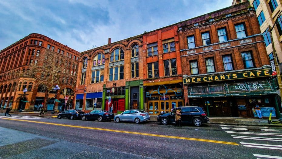 Pioneer Square is one of the must-see areas in Seattle