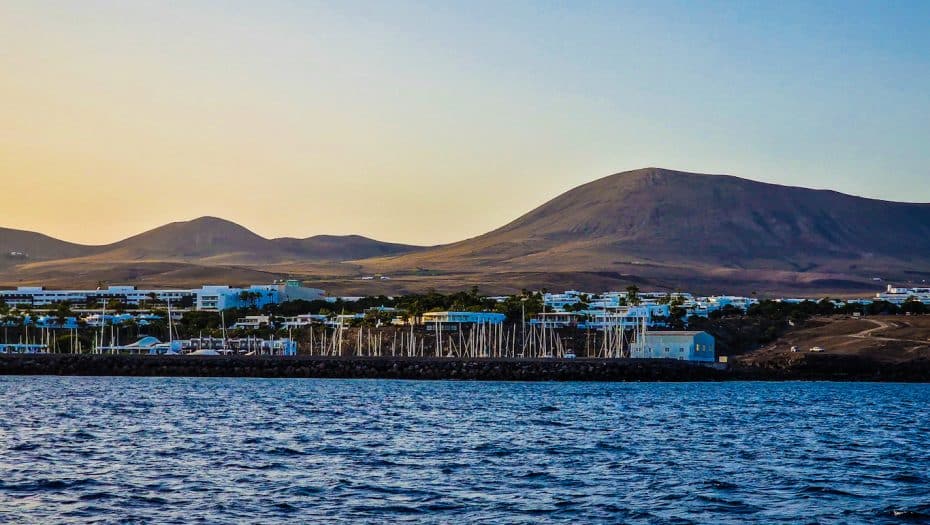 Puerto del Carmen tiene algunos de los paisajes más bnitos de Lanzarote