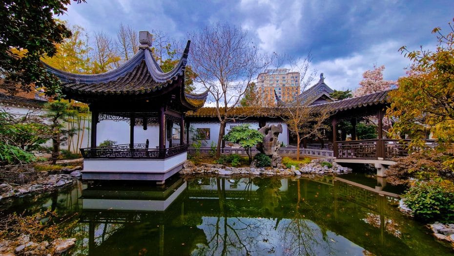 Los Jardines Chinos Lan Su son una de las atracciones más populares de Portland