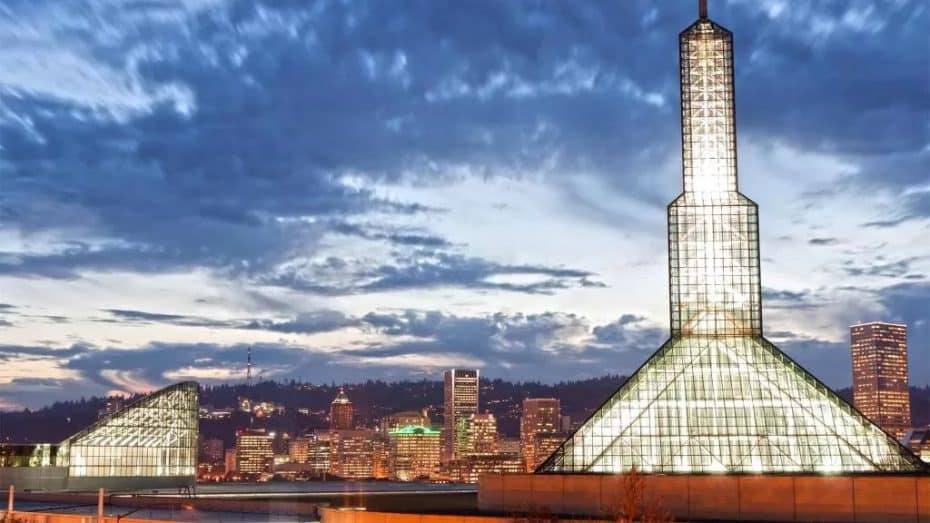 The Oregon Convention Center is the largest of its kind in the Pacific Northwest