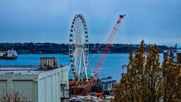 The Seattle Great Wheel is one of the city's most fun attractions