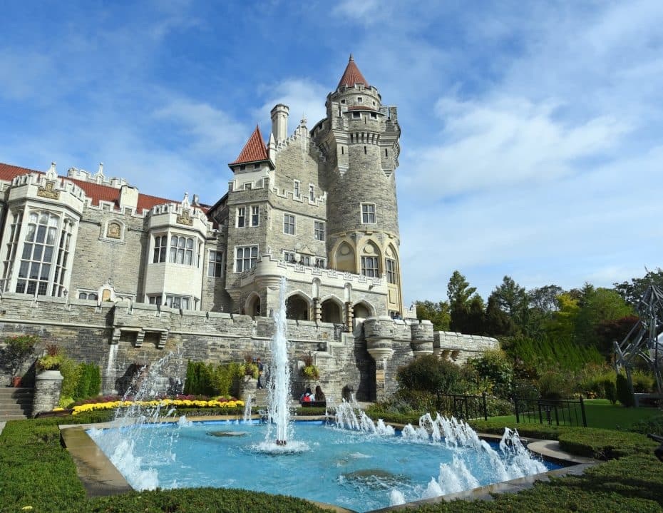 Casa Loma is an opulent mansion and tourist attraction in Toronto, Canada