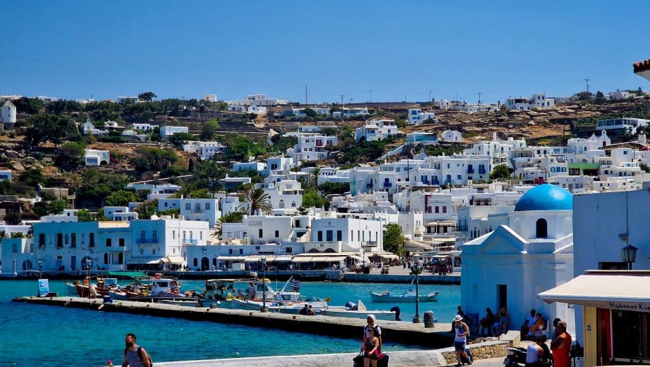 Home to the island's largest selection of hotels, restaurants and bars, Mykonos Town is the most popular area for tourists on the island of Mykonos