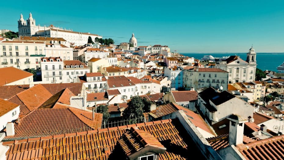 Il centro storico di Lisbona ospita molte attrazioni, musei e hotel della capitale portoghese