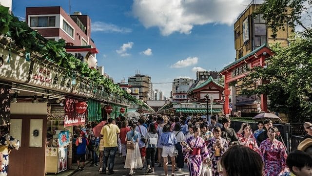 Taito es la mejor zona donde dormir en Tokio para viajeros con poco presupuesto