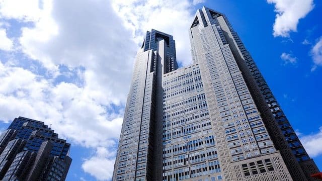 The Tokyo Metropolitan Government Building is one of the top attractions in Shinjuku
