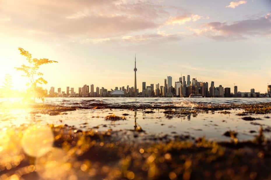 The Toronto Islands offer some of the best views of Downtown Toronto