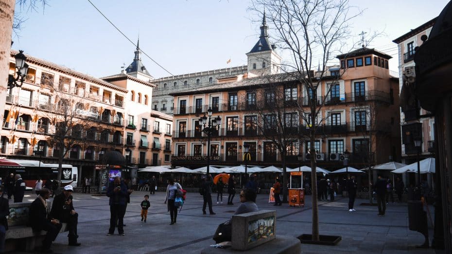 Zocodover is Toledo's main square and a popular nightlife spot