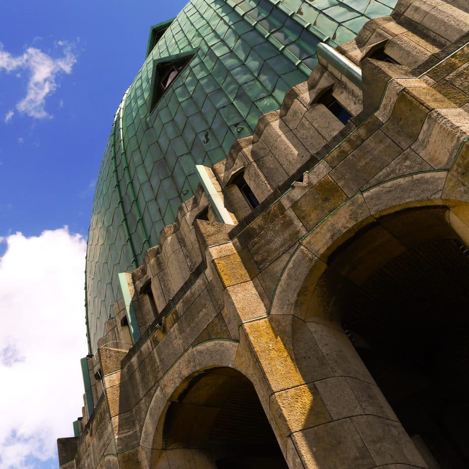 Basilica of the Sacred Heart - Dome detail