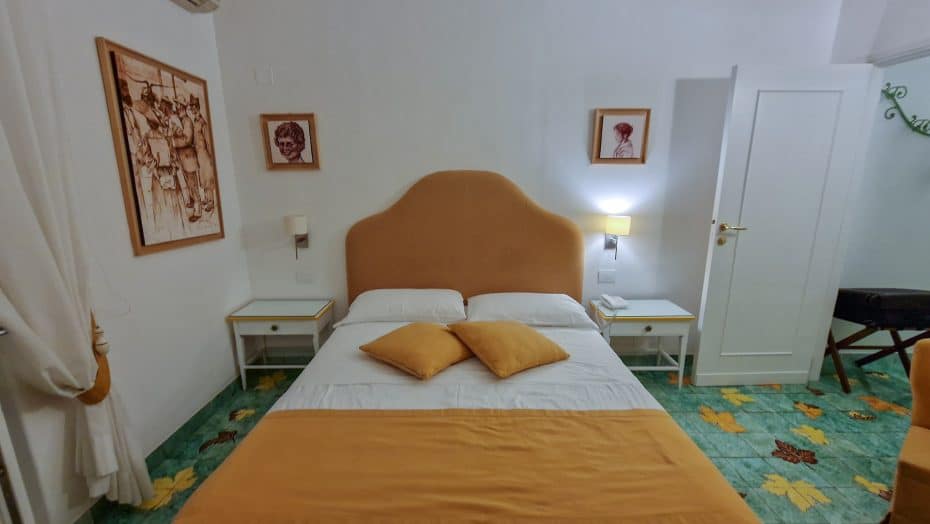 Habitación en el Albergo Gatto Bianco de Capri - Consejos para viajar a Capri