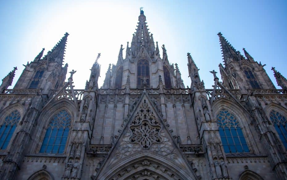 The cathedral is one of the must-see attractions in Barcelona