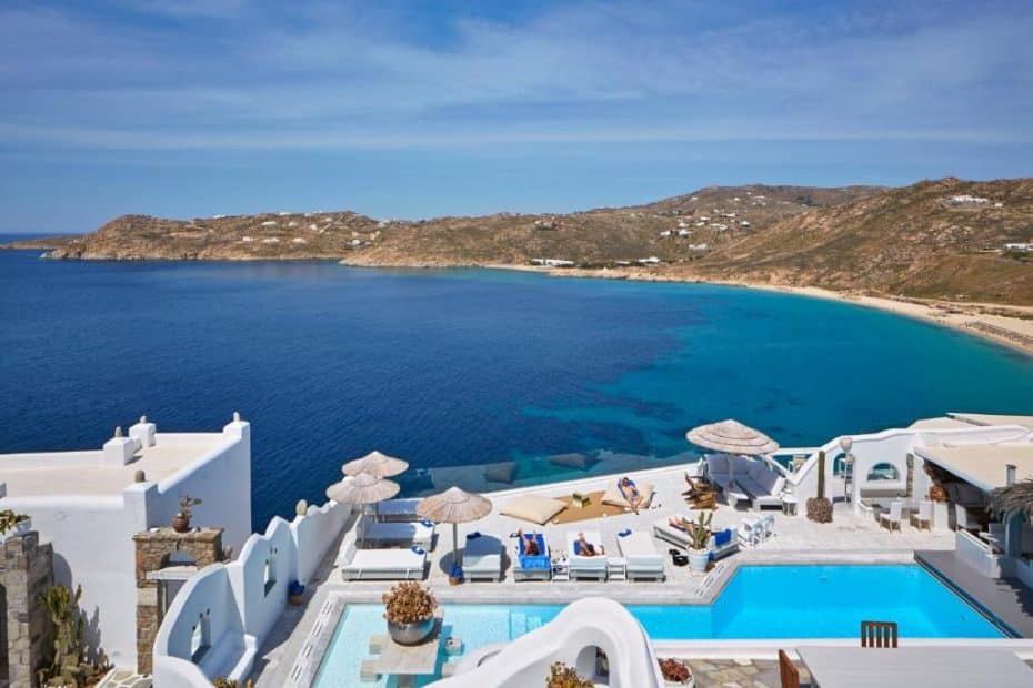 Dove dormire a Mykonos - Spiaggia di Elia