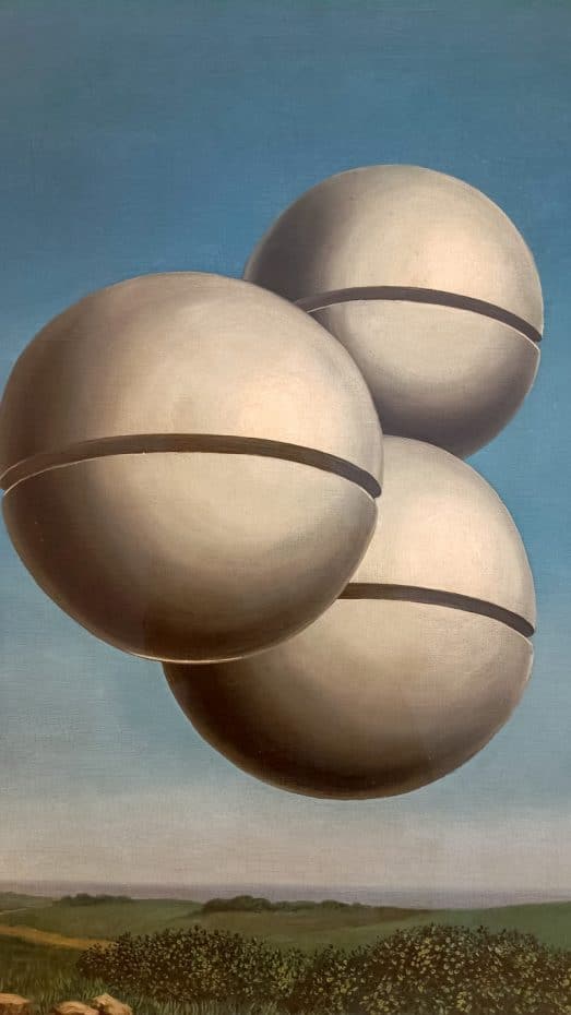 Obra de René Magritte en la Peggy Guggenheim Collection