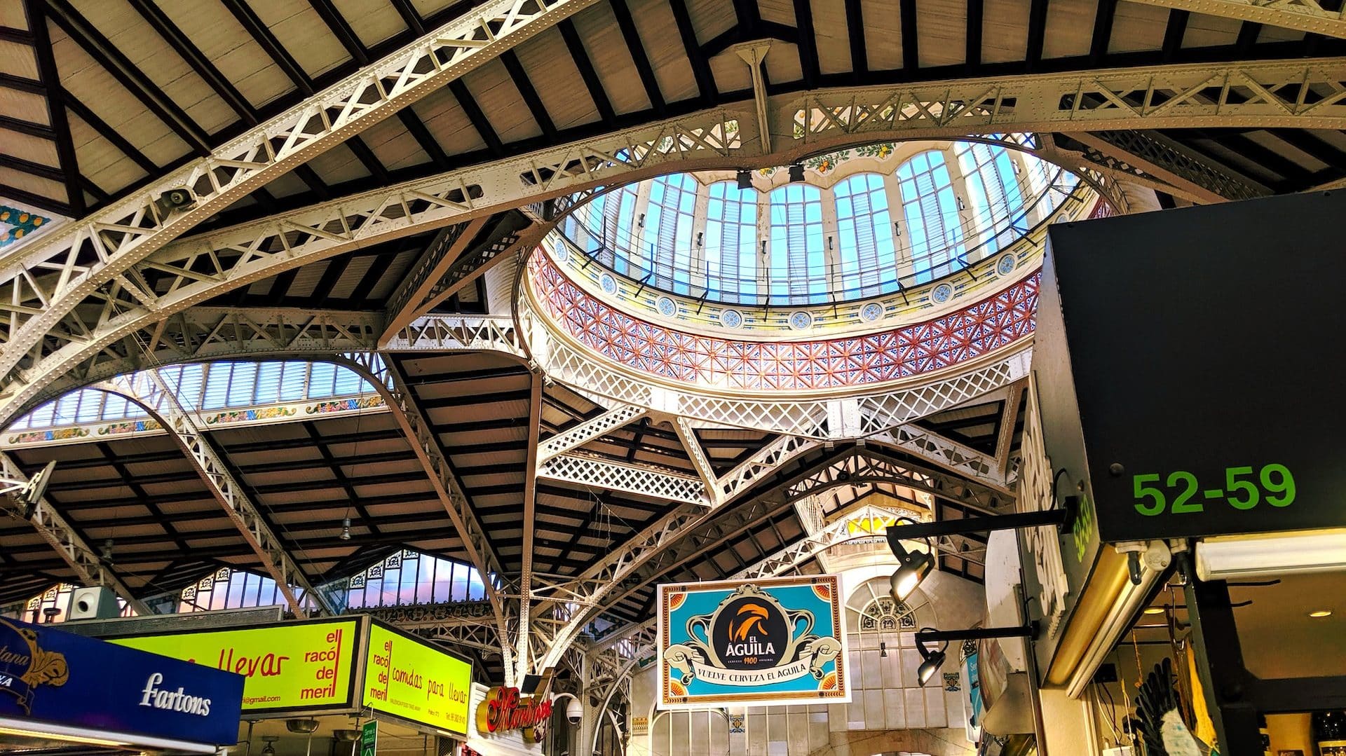 Mercado Central, Valencia, España