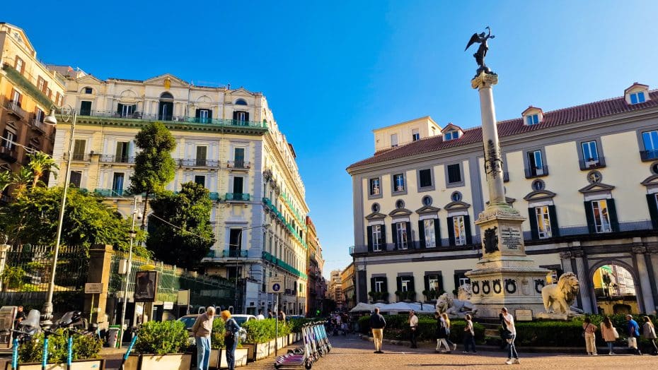 Chiaia es una de las mejores zonas para alojarse en Nápoles