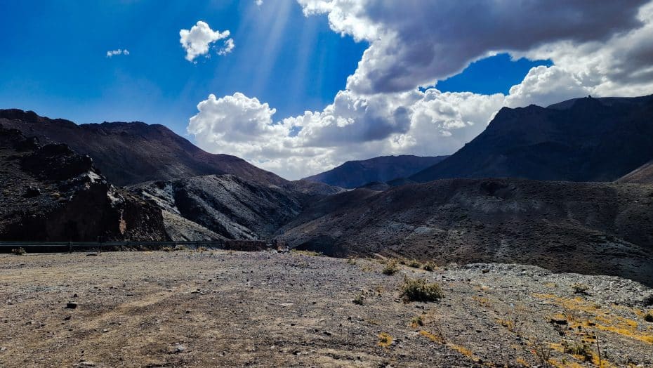 Col du Tichka and the Atlas Mountains