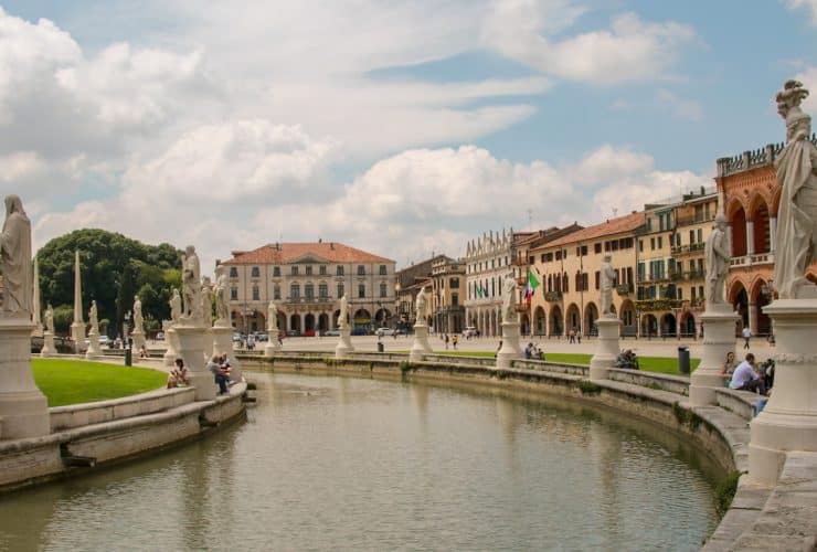 Prato della Valle is Padova's most iconic square