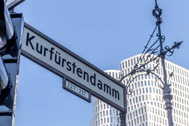 Kurfürstendamm is one of the most famous streets in Berlin