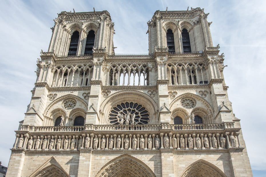 Paris Architecture - Notre Dame Basilica