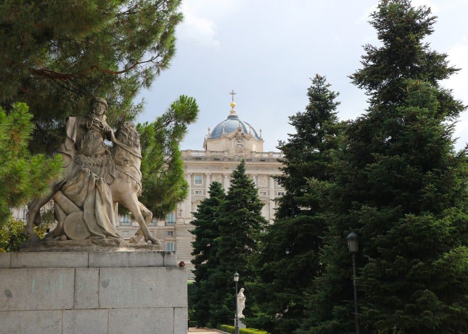 Jardines de Sabatini - Qué ver en Madrid en 2 días