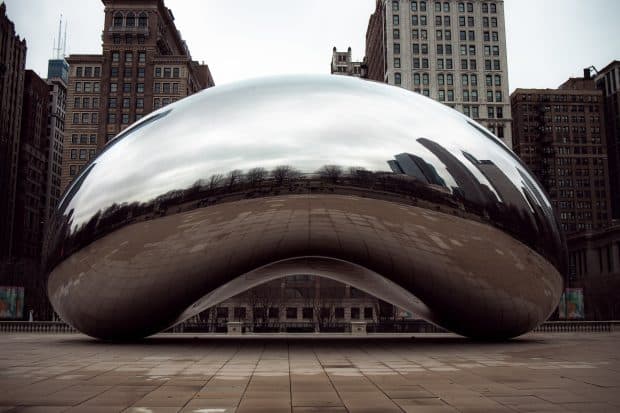"The Bean" has become one of the most photographed sites in Chicago