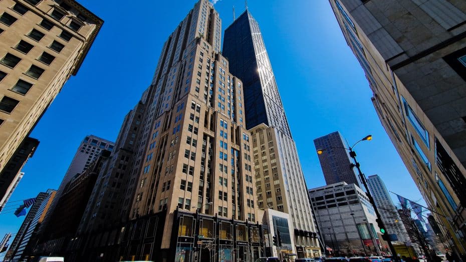 The Magnificent Mile is the best area to stay in Chicago, Illinois