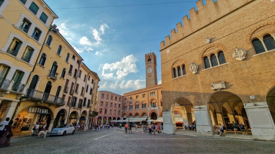 The Old Town is a great place to find accommodation in Treviso to be close to everything. Our favorite hotel here is  Palazzina300