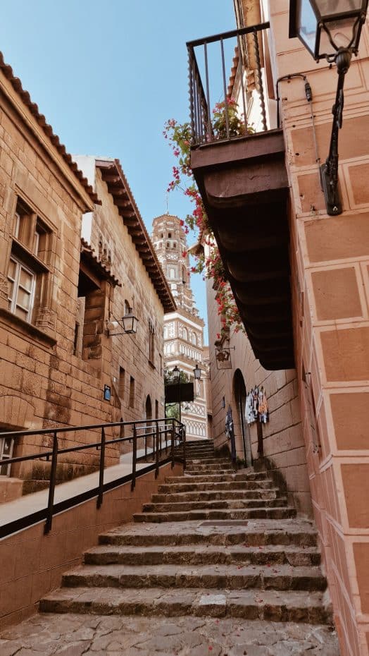 Views of Plaza Aragonesa in Pueblo Español