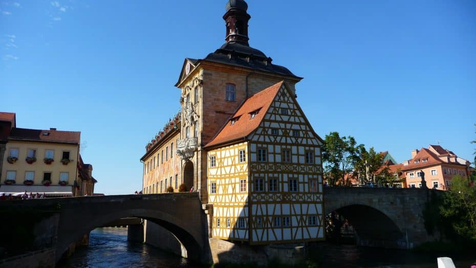 Bamberg es una ciudad de Baviera declarada Patrimonio de la Humanidad por la UNESCO