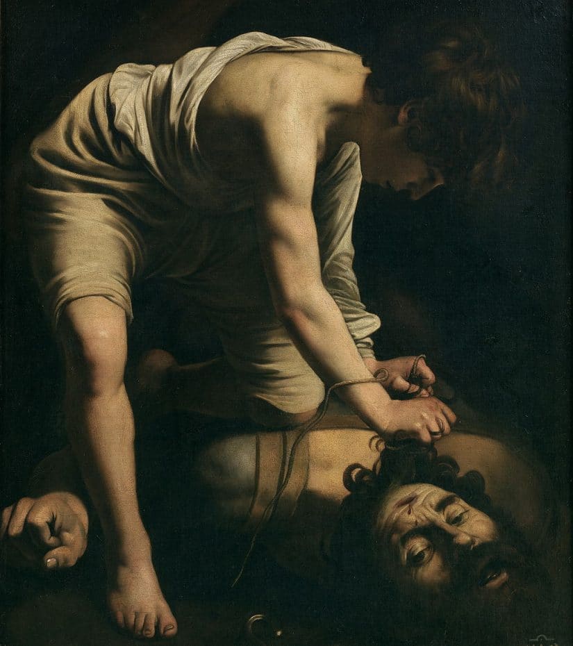 Victoria de David sobre Goliat de Caravaggio - Guía del Museo del Prado