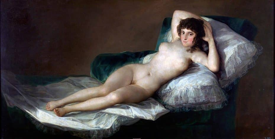 La Maja Desnuda de Francisco Goya