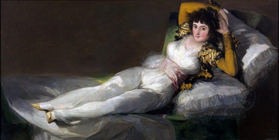 La Maja Vestida by Francisco Goya