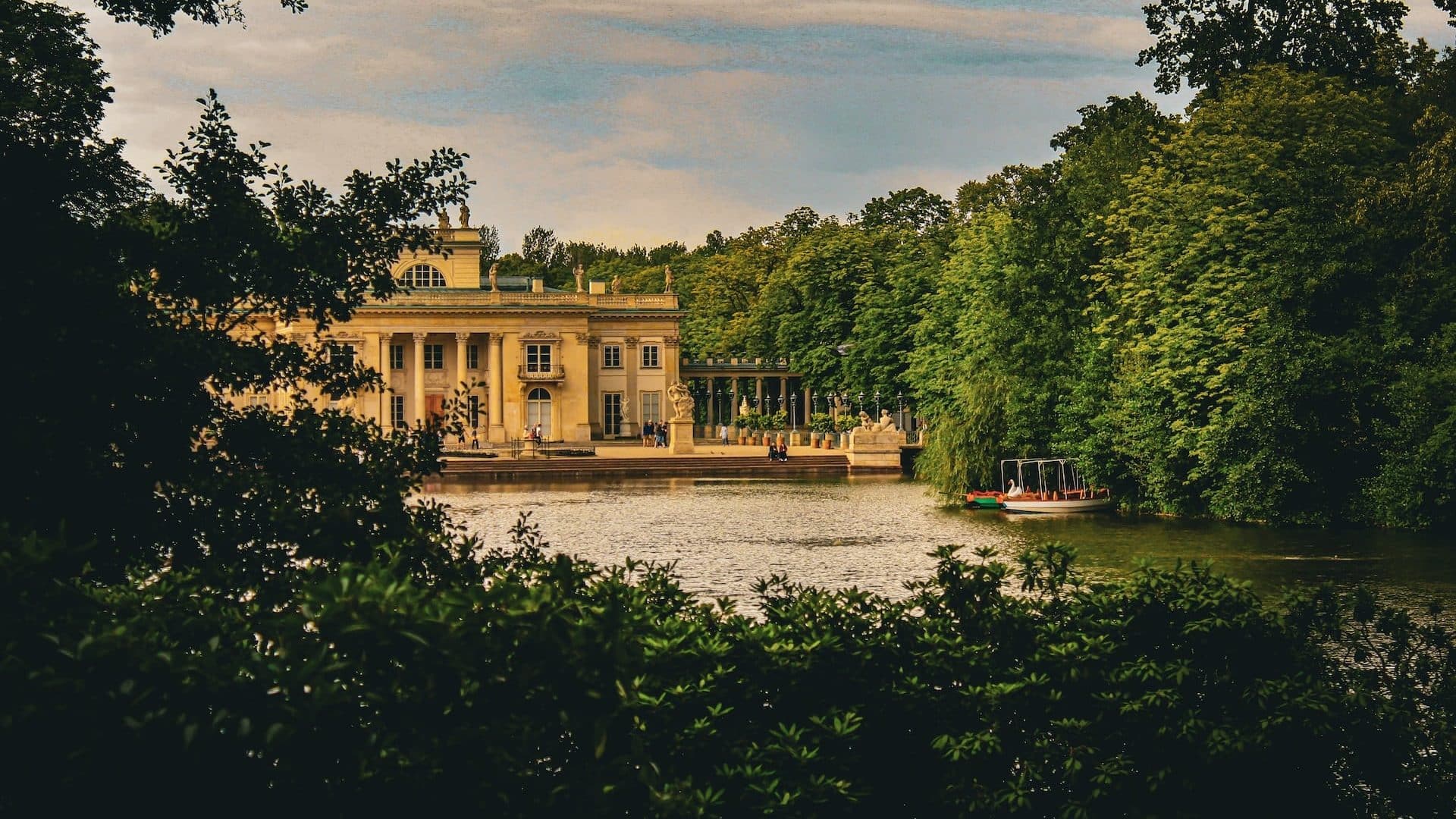 Łazienki Park is Warsaw's loveliest green space