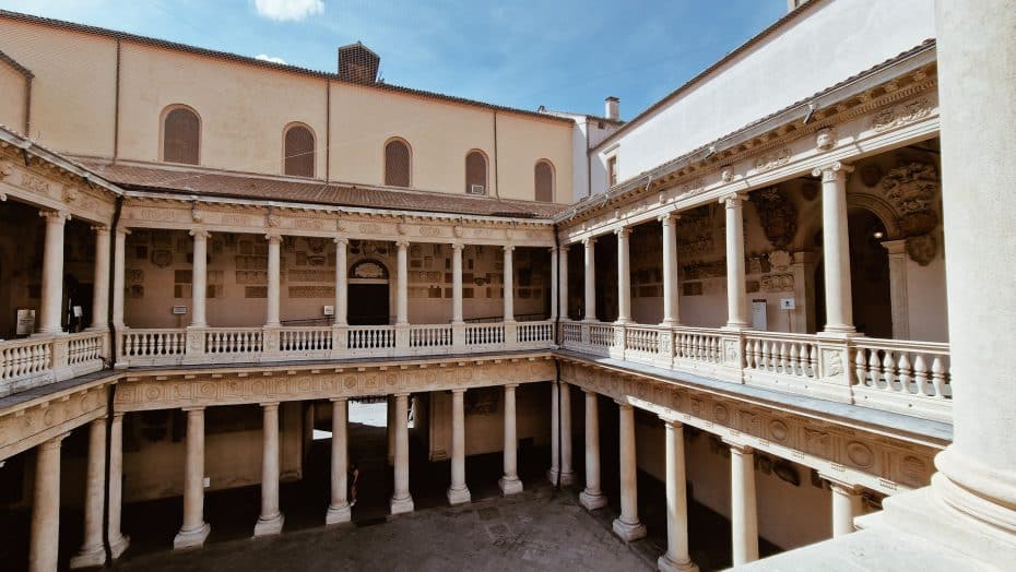Palazzo Bo's main courtyard