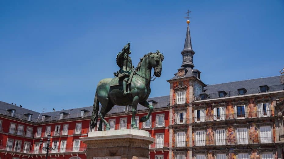 Plaza Mayor, one of the most Instagrammable places in Madrid, Spain