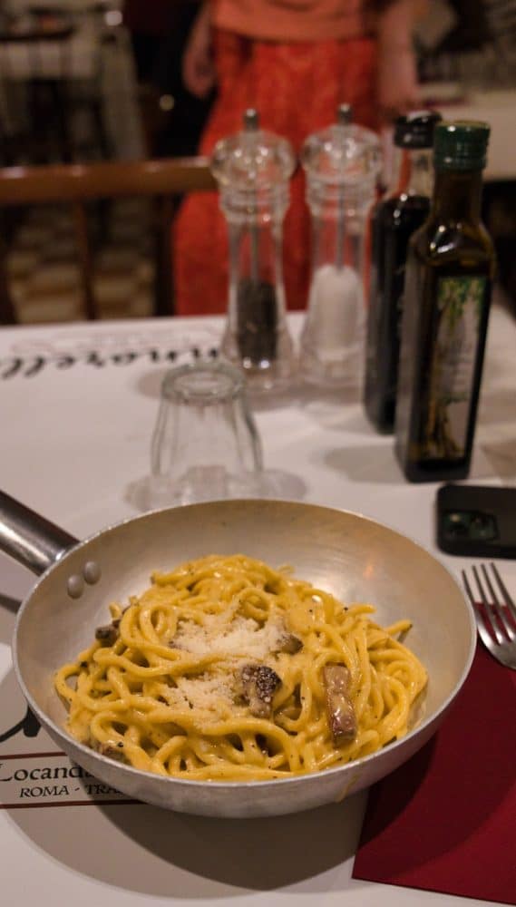 Some of the best restaurants in Rome are in Trastevere